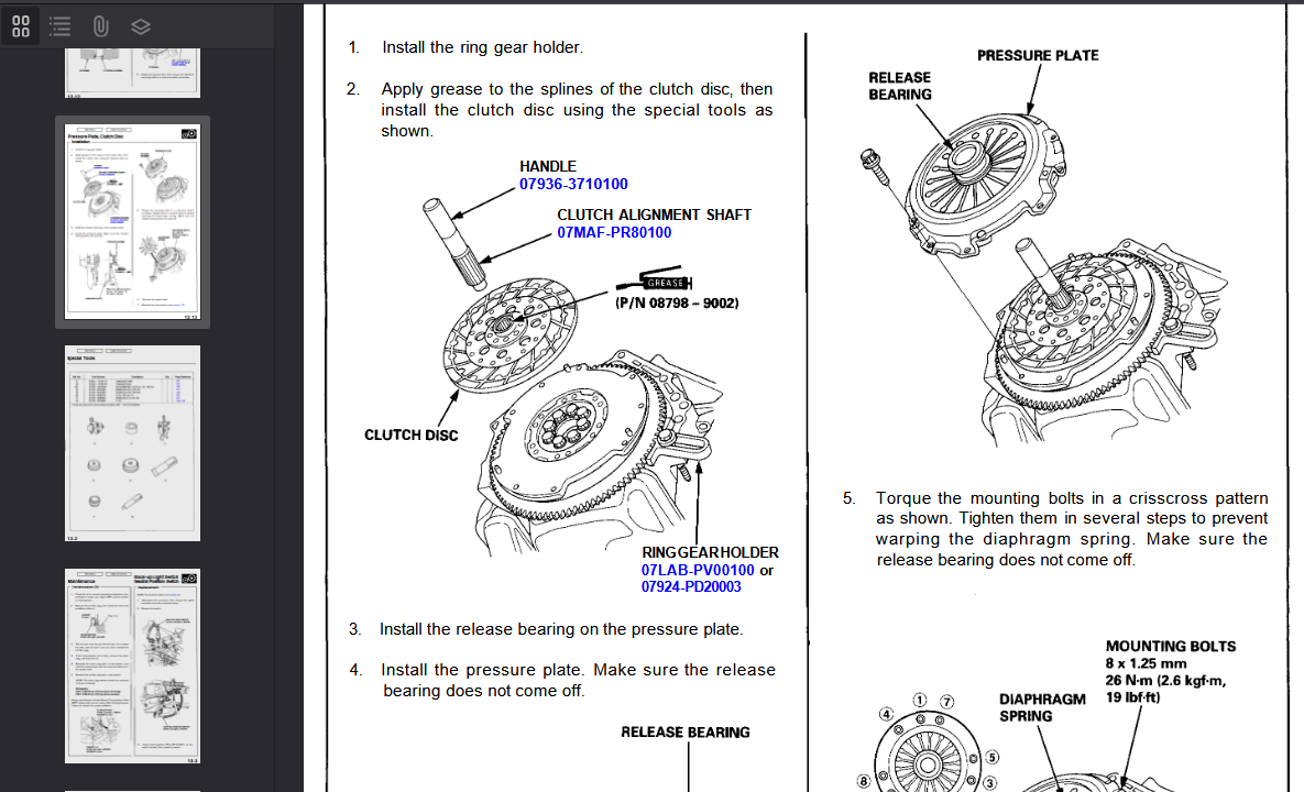 Acura NSX 1997-2005 Official Workshop Repair Manual