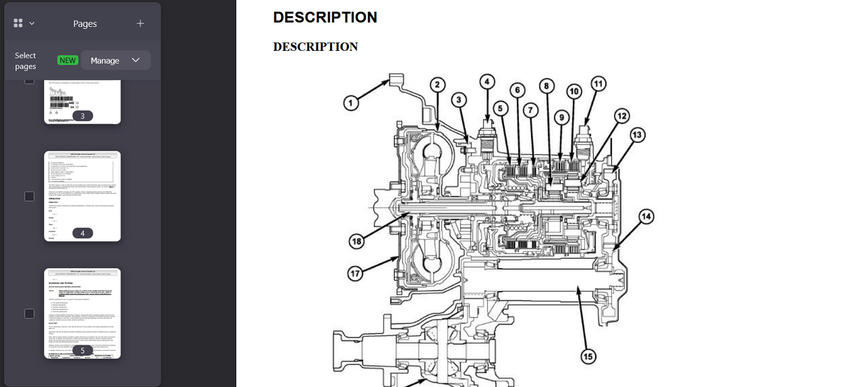 Chrysler Town & Country LX Grand Caravan Voyager 2008-2009 Official Workshop Repair Manual