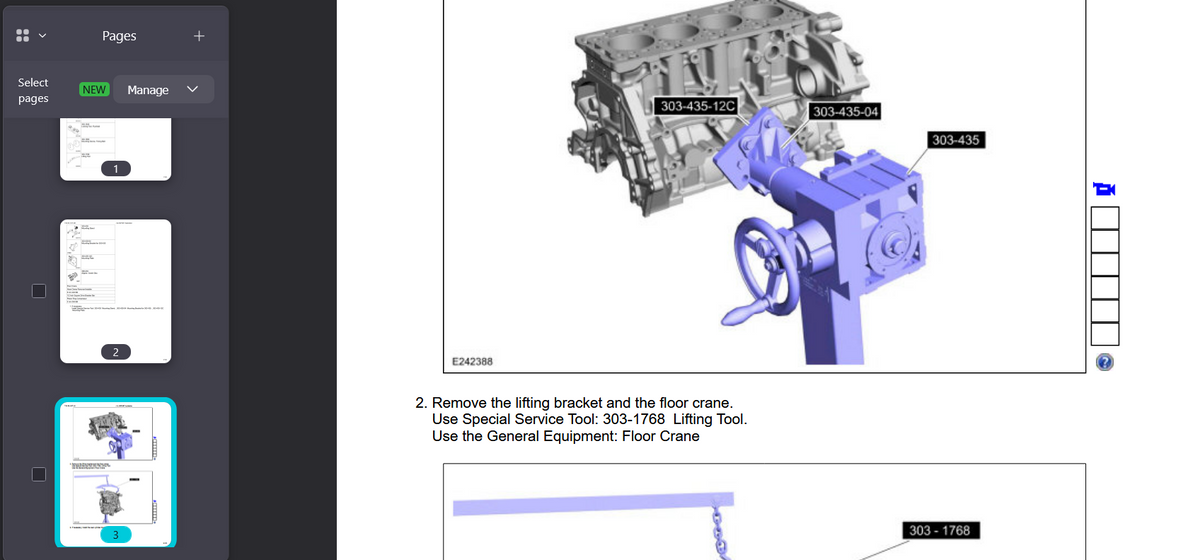 Ford Ranger 2022-2025 Official Workshop Repair Manual