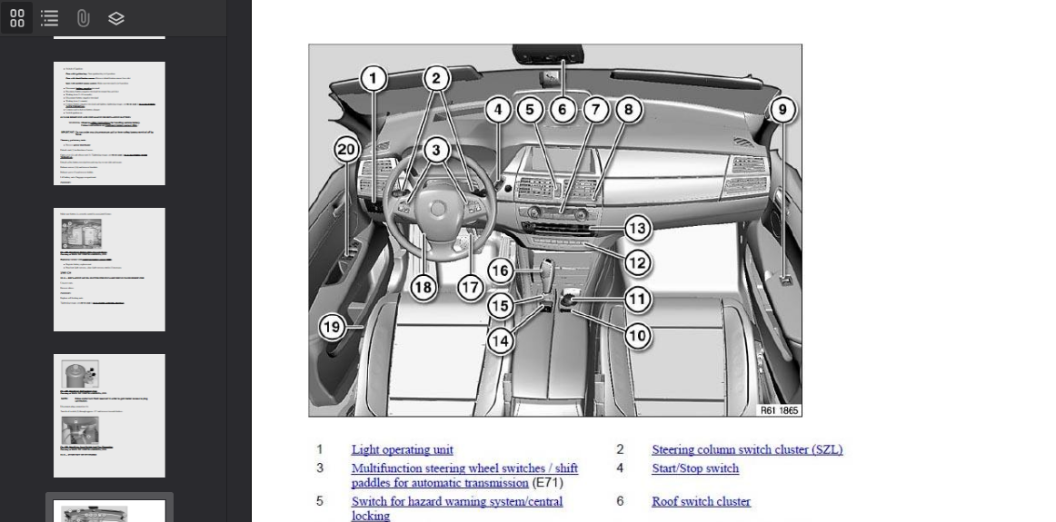 BMW X6 E71 2008-2014 Official Workshop Repair Manual