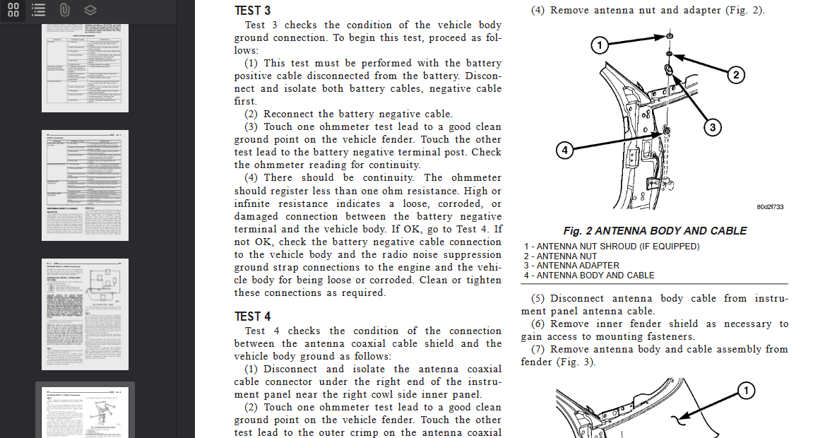 Chrysler PT Cruiser PT 2000-2010 Official Workshop Repair Manual