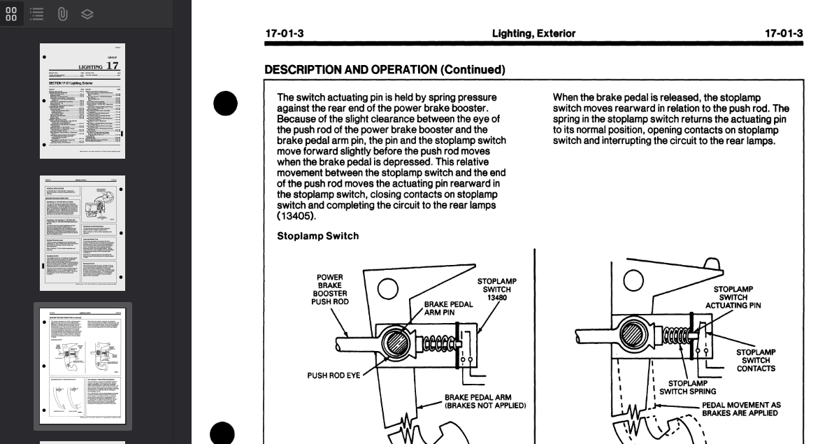 Ford E-F-Series Bronco 1994 Official Workshop Repair Manual