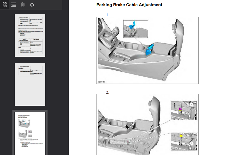 Ford Escape 2013-2019 Official Workshop Repair Manual