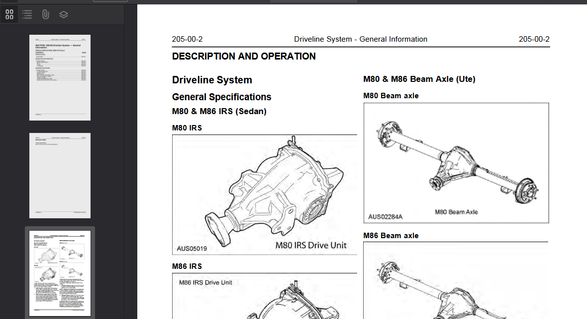 Ford Falcon FG 2008-2014 Official Workshop Repair Manual