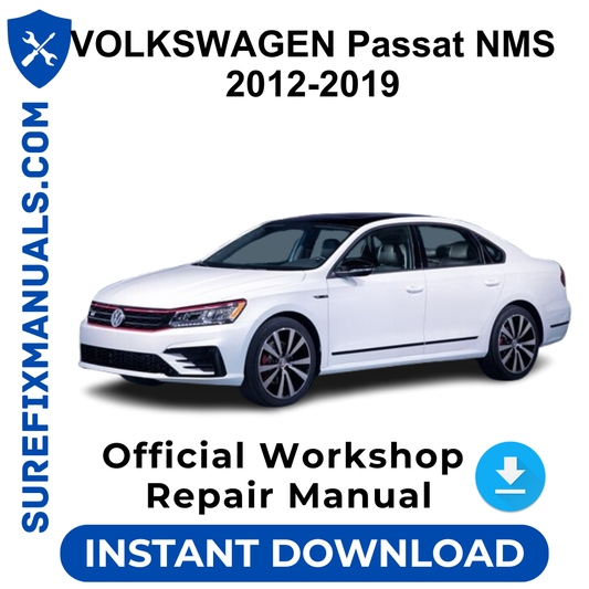VOLKSWAGEN Passat NMS 2012-2019 Official Workshop Repair Manual