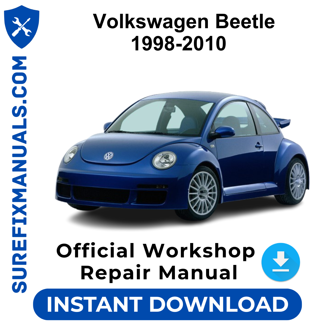 Volkswagen Beetle 1998-2010 Official Workshop Repair Manual