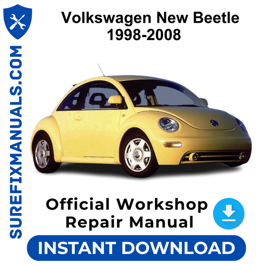 Volkswagen New Beetle 1998-2008 Official Workshop Repair Manual